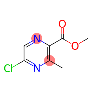 2-Pyrazinecarboxylic acid, 5-chloro-3-methyl-, methyl ester