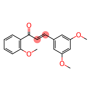 2-Propen-1-one, 3-(3,5-dimethoxyphenyl)-1-(2-methoxyphenyl)-, (2E)-