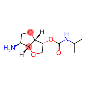 (3R,3aS,6S)-6-aminohexahydrofuro[3,2-b]furan-3-yl isopropylcarbamate