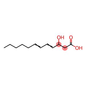 (4E,6E)-3-hydroxydodeca-4,6-dienoic acid