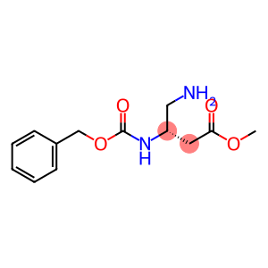 Butanoic acid, 4-amino-3-[[(phenylmethoxy)carbonyl]amino]-, methyl ester, (3S)-