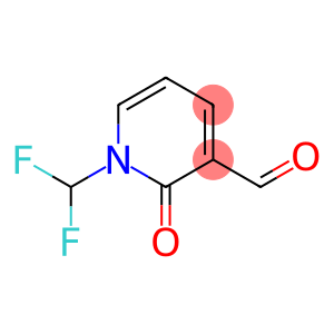 1-(difluoromethyl)-2-oxo-1,2-dihydropyridine-3-carbaldehyde