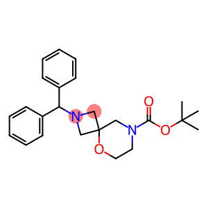 5-Oxa-2,8-diazaspiro[3.5]nonane-8-carboxylic acid, 2-(diphenylmethyl)-, 1,1-dimethylethyl ester