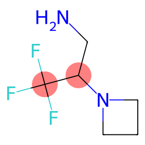 1-Azetidineethanamine, β-(trifluoromethyl)-