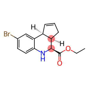 ethyl(3aR,4S,9bS)-8-bromo-3a,4,5,9b-tetrahydro-3H-cyclopenta[c]quinoline-4-carboxylate