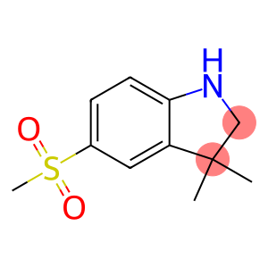 5-Methanesulfonyl-3,3-diMethyl-2,3-dihydro-1H-indole