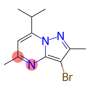 3-Bromo-7-isopropyl-2,5-dimethylpyrazolo-[1,5-a]pyrimidine