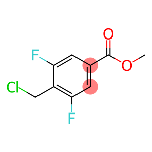 Benzoic acid, 4-(chloromethyl)-3,5-difluoro-, methyl ester