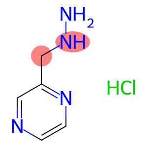 pyrazin-2-ylmethylhydrazine,hydrochloride