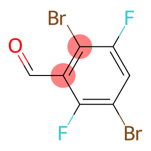 2,5-dibromo-3,6-difluorobenzaldehyde