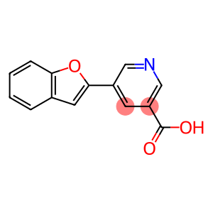 5-(BENZOFURAN-2-YL)NICOTINIC ACID