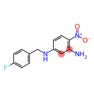 2-氨基-4-[(4-氟苄基)氨基]-1-硝基苯