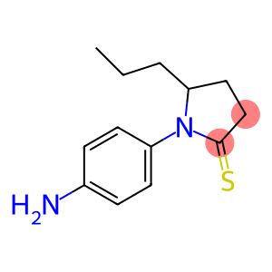 2-Pyrrolidinethione,  1-(4-aminophenyl)-5-propyl-