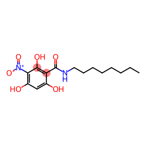 N-octyl-3-nitro-2,4,6-trihydroxybenzamide