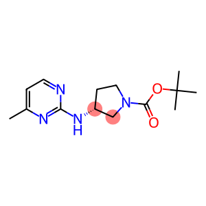 (R)-3-(4-Methyl-pyrimidin-2-ylamino)-pyrrolidine-1-carboxylic acid tert-butyl ester