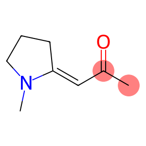 2-Propanone, 1-(1-methyl-2-pyrrolidinylidene)-, (E)- (9CI)