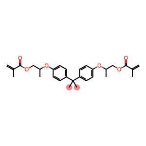 2-Propenoic acid, 2-methyl-, (1-methylethylidene)bis[4,1-phenyleneoxy(2-methyl-2,1-ethanediyl)] ester (9CI)