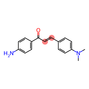 1-(4-aminophenyl)-3-(4-dimethylaminophenyl)prop-2-en-1-one