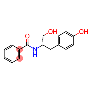 Benzamide, N-[2-hydroxy-1-[(4-hydroxyphenyl)methyl]ethyl]-, (S)- (9CI)