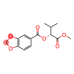 1,3-Benzodioxole-5-carboxylic acid, (1R)-1-(methoxycarbonyl)-2-methylpropyl ester