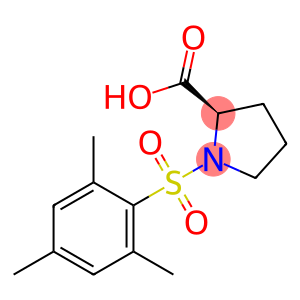 1-(2,4,6-Trimethylbenzenesulfonyl)pyrrolidine-2-carboxylic Acid