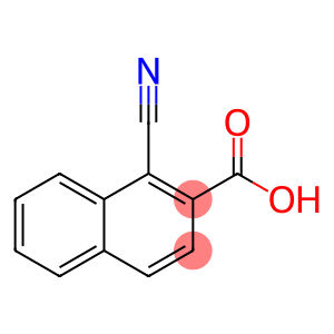 2-Naphthalenecarboxylic acid, 1-cyano-