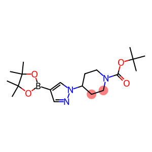 tert-butyl 4-(4-(4,4,5,5-tetramethyl-1,3,2-dioxaborolan-2-yl)-1H-pyrazol-1-yl)piperidine-1-carboxylate