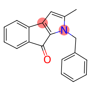 1-benzyl-2-methylindeno[2,1-b]pyrrol-8(1H)-one