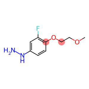 (3-Fluoro-4-(2-methoxyethoxy)phenyl)hydrazine