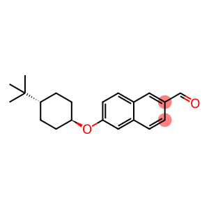 2-Naphthalenecarboxaldehyde, 6-[[trans-4-(1,1-dimethylethyl)cyclohexyl]oxy]-