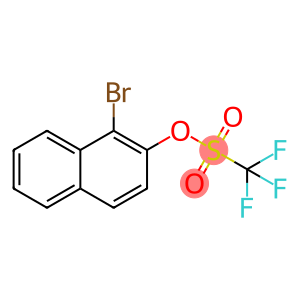 Methanesulfonic acid, 1,1,1-trifluoro-, 1-bromo-2-naphthalenyl ester