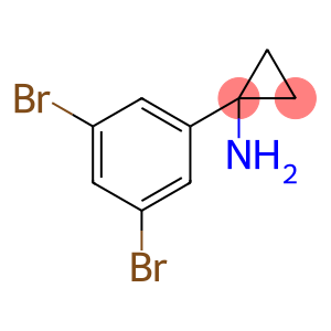 l-(3, 5- DIBROMOPHENYL)CYCLOPROPAN- 1-AMINE