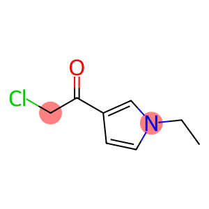 Ethanone, 2-chloro-1-(1-ethyl-1H-pyrrol-3-yl)- (9CI)