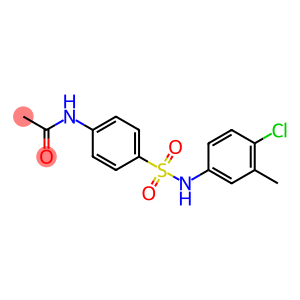 Acetamide, N-[4-[[(4-chloro-3-methylphenyl)amino]sulfonyl]phenyl]-