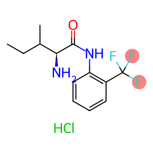 (2S)-2-Amino-3-methyl-N-[2-(trifluoromethyl)phenyl]pentanamide hydrochloride