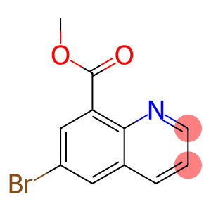 8-Quinolinecarboxylic acid, 6-bromo-, methyl ester