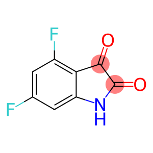 4,6-二氟吲哚啉-2,3-二酮