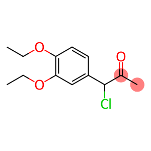 2-Propanone, 1-chloro-1-(3,4-diethoxyphenyl)-