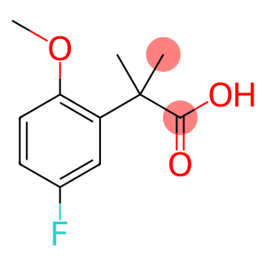 2-(5-Fluoro-2-methoxyphenyl)-2-methylpropanoic acid