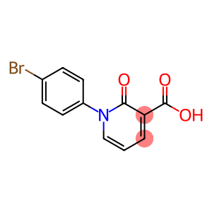 3-Pyridinecarboxylic acid, 1-(4-bromophenyl)-1,2-dihydro-2-oxo-