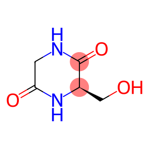 2,5-Piperazinedione, 3-(hydroxymethyl)-, (3R)-