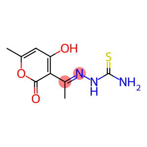 2-[1-(4-HYDROXY-6-METHYL-2-OXO-2H-PYRAN-3-YL)ETHYLIDENE]-1-HYDRAZINECARBOTHIOAMIDE