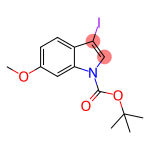 3-碘-6-甲氧基-1H-吲哚-1-羧酸叔丁酯