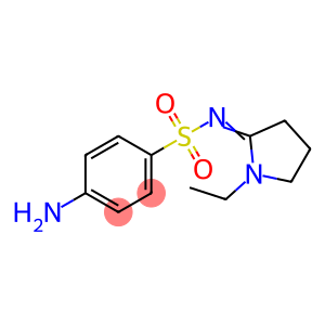 Benzenesulfonamide, 4-amino-N-(1-ethyl-2-pyrrolidinylidene)-