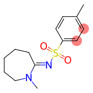 Benzenesulfonamide,N-(hexahydro-1-methyl-2H-azepin-2-ylidene)-4-methyl-