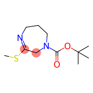 tert-butyl 3-(Methylsulfanyl)-2,5,6,7-tetrahydro-1H-1,4-diazepin