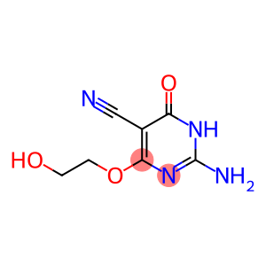 2-AMINO-4-(2-HYDROXYETHOXY)-6-OXO-1,6-DIHYDRO-5-PYRIMIDINECARBONITRILE