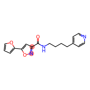 5-(furan-2-yl)-N-(4-(pyridin-4-yl)butyl)isoxazole-3-carboxaMide