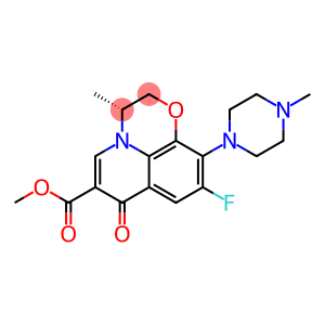 R-7H-Pyrido[1,2,3-de]-1,4-benzoxazine-6-carboxylic acid, 9-fluoro-2,3-dihydro-3-Methyl-10-(4-Methyl-1-piperazinyl)-7-oxo- Methyl ester