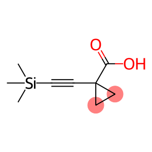 Cyclopropanecarboxylic acid, 1-[2-(trimethylsilyl)ethynyl]-